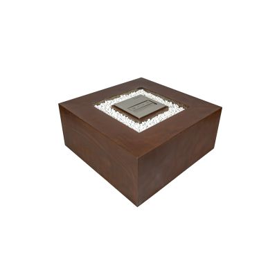 Bioethanol Loungetisch Flammentanz mit Steinbeet 