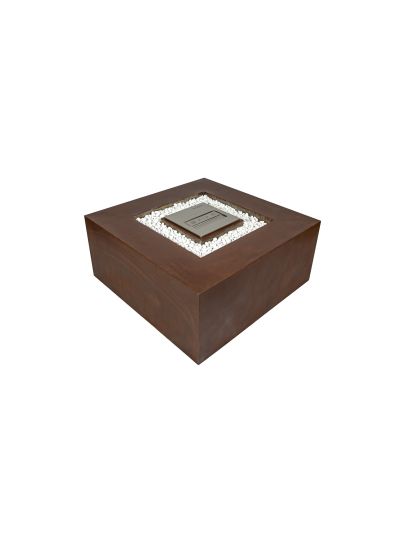 Bioethanol Loungetisch Flammentanz mit Steinbeet 